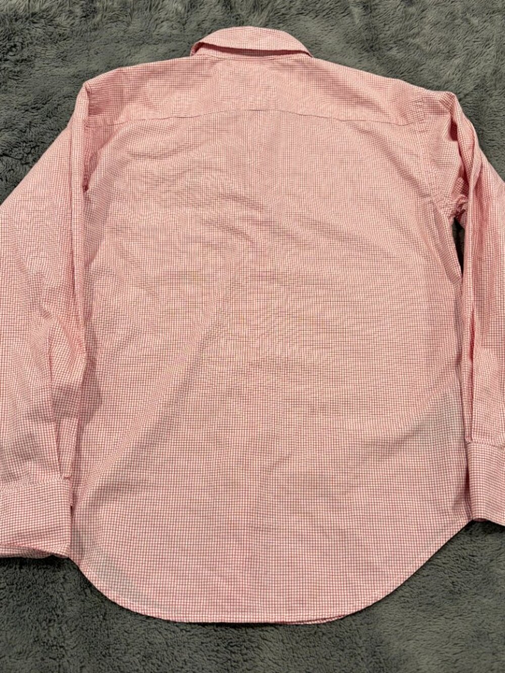 Lauren Ralph Lauren red gingham button-down shirt, size women's 2P - Picture 7 of 8